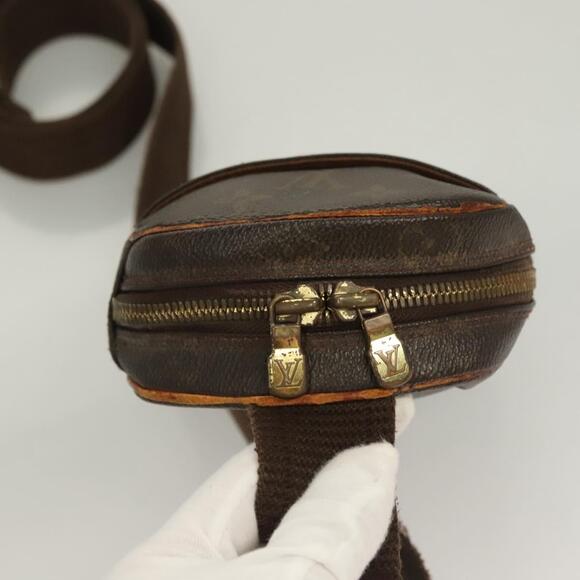 LOUIS VUITTON Monogram Pochette Gange Shoulder Bag M51870